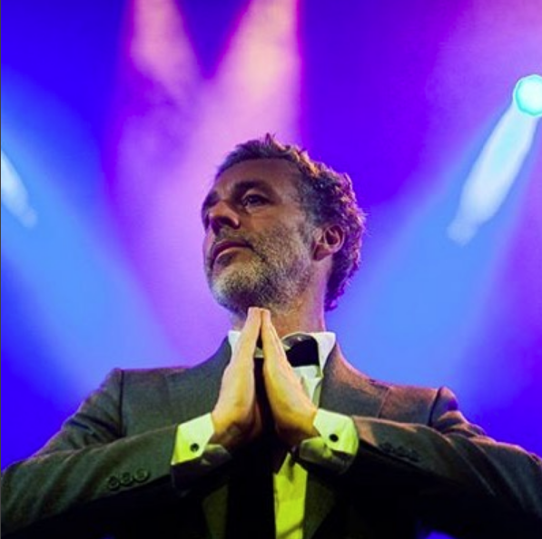 Image of Baxter Dury performing on stage