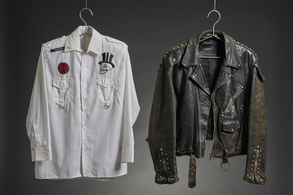 Mick Jones shirt & Paul Simonon's leather jacket